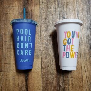 Set Of 2 Summer Tumblers Set